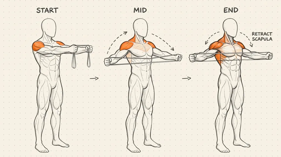 Illustration of Band Pull-Apart