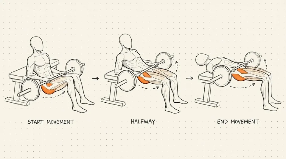 Illustration of Hip Thrust