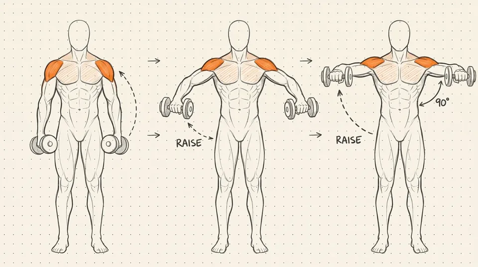 Illustration of Lateral Raise