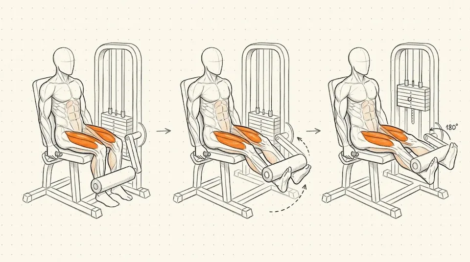 Illustration of Leg Extension