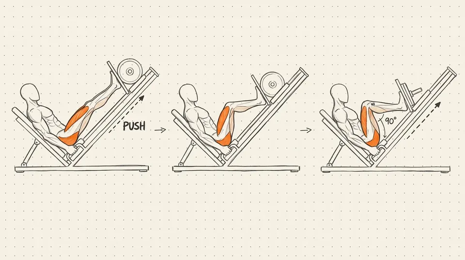 Illustration of Leg Press