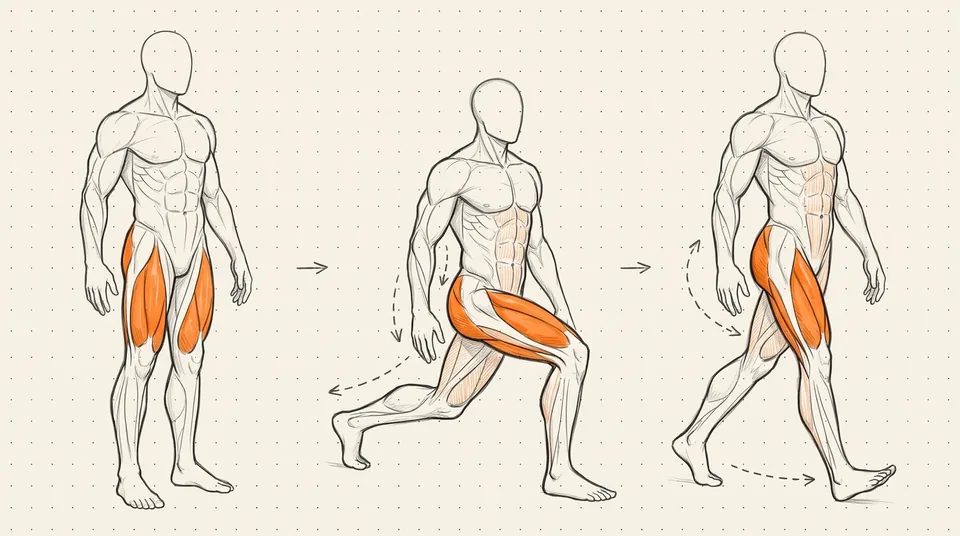 Illustration of Reverse Lunge