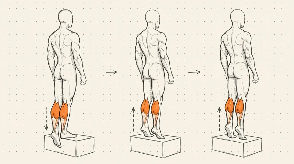 Illustration of Standing Calf Raise