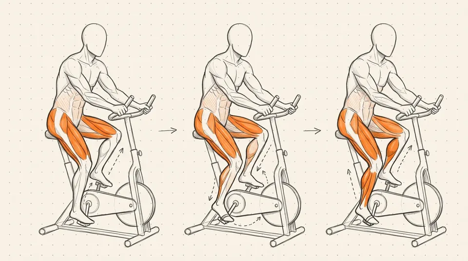 Illustration of Stationary Bike